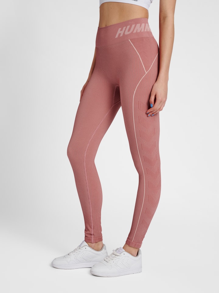 Leggings Hmlte Christel Damen in WITHERED ROSE/ROSE TAN MELANGE