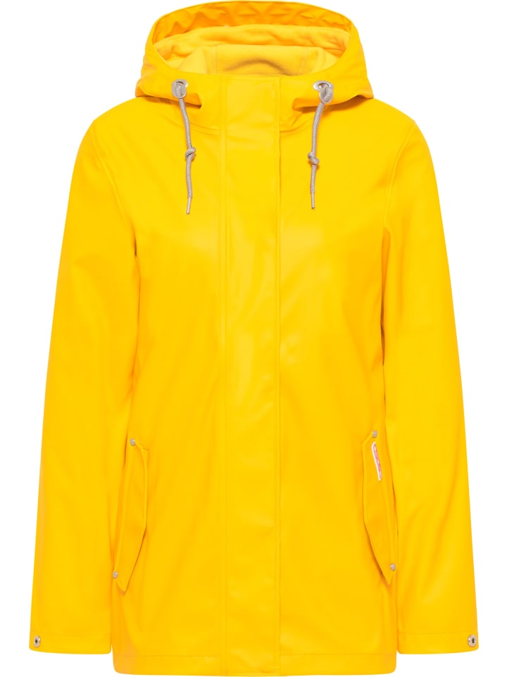 Damen 3-In-1 Regenjacke in Sonnengelb