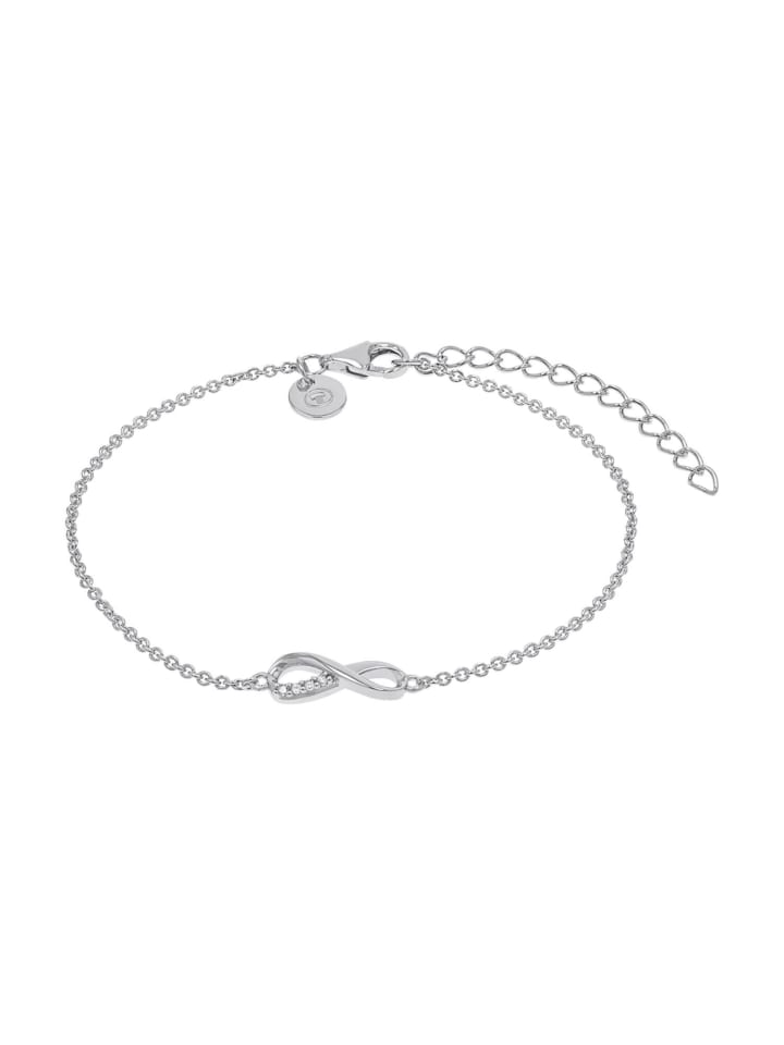 Armband Silber 925, rhodiniert in silber