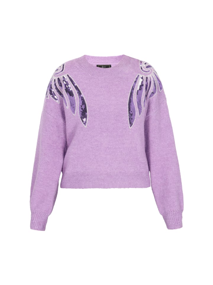 Women Sweater in lilac