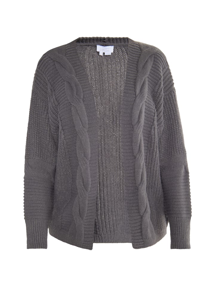 Damen Cardigan in Dunkelgrau