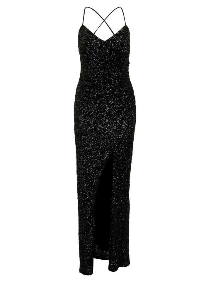 Abendkleid figurbetont in Schwarz