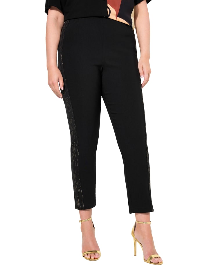 Schlupfhose in schwarz