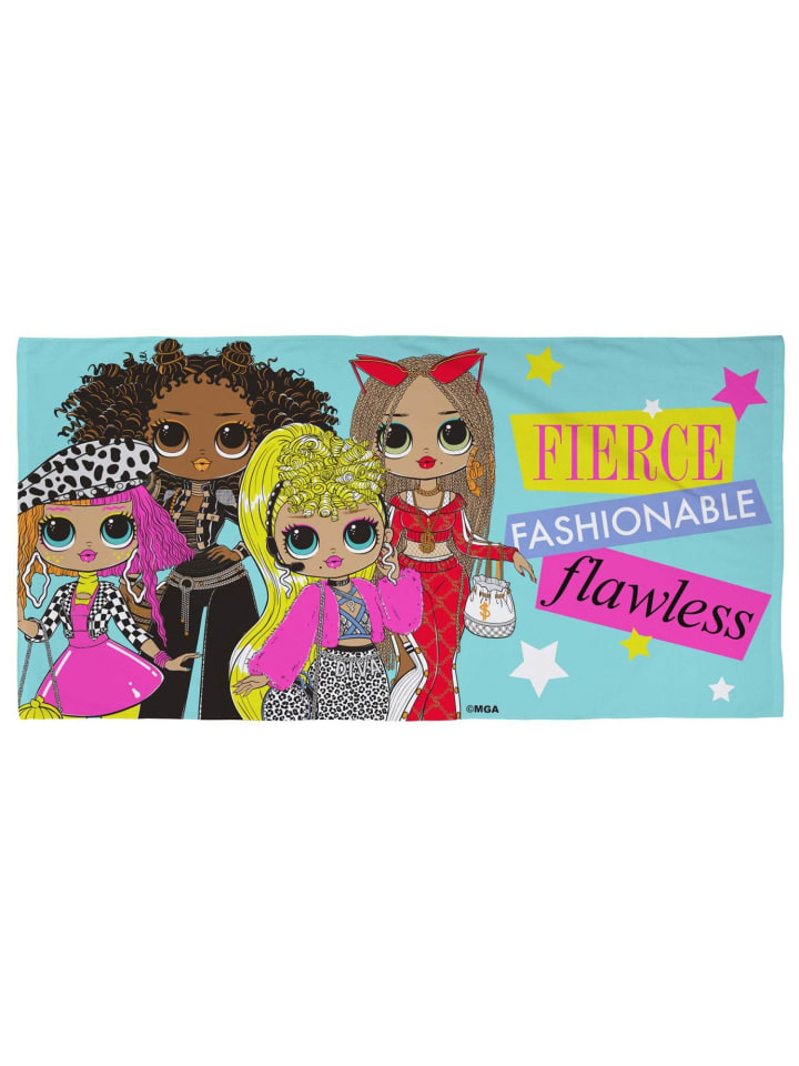 LOL Surprise Beach Towel für Kinder – Stylisches Handtuch in Blau