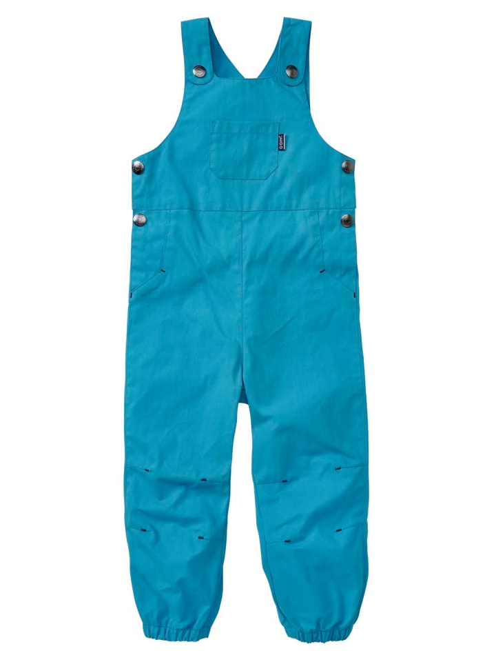 Latzhose in blau