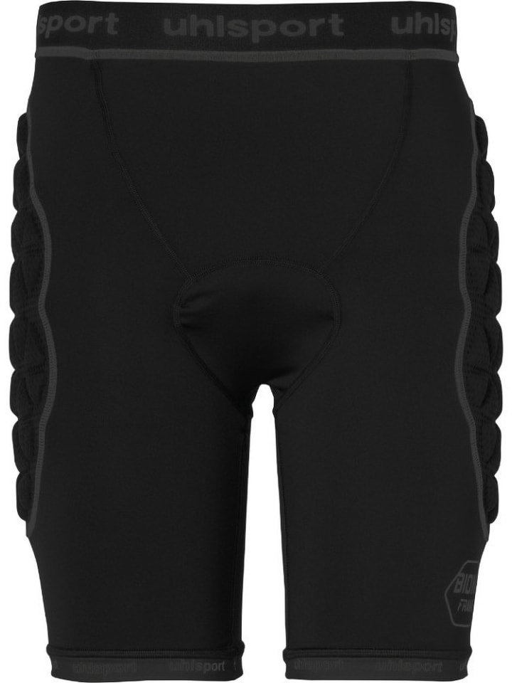 Sportshorts "Bionikframe Padded Short Black Edition" in Schwarz