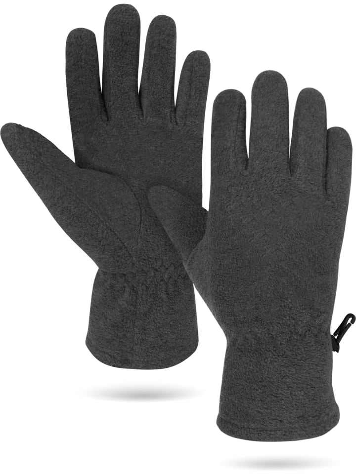 Fleece-Handschuhe mit 3M Thinsulate™ (40 g) Arsuk in Anthrazit