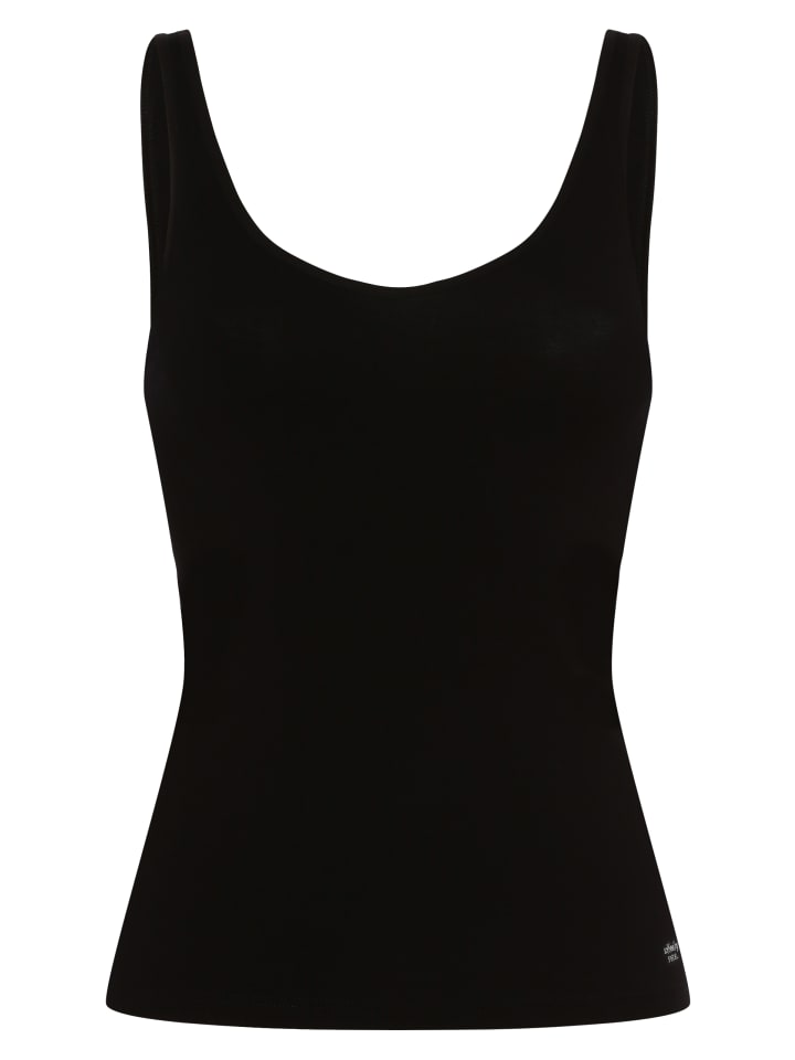 Top in schwarz