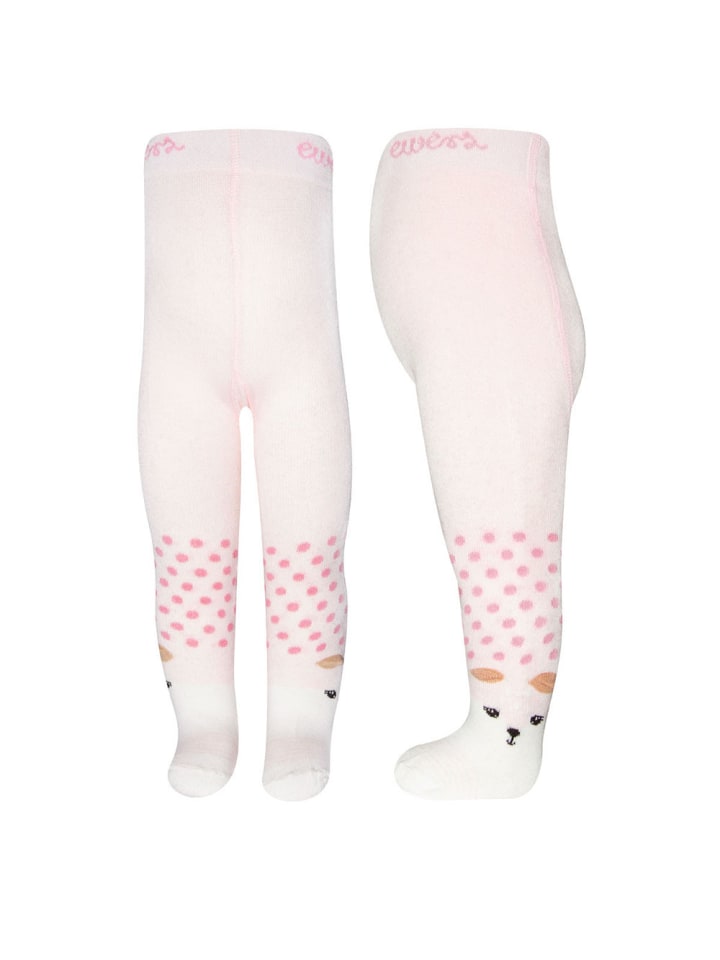Strumpfhose Reh in baby rose
