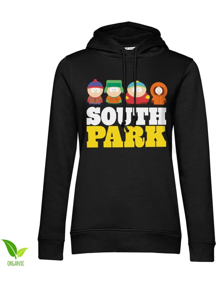 Hoodie in Schwarz
