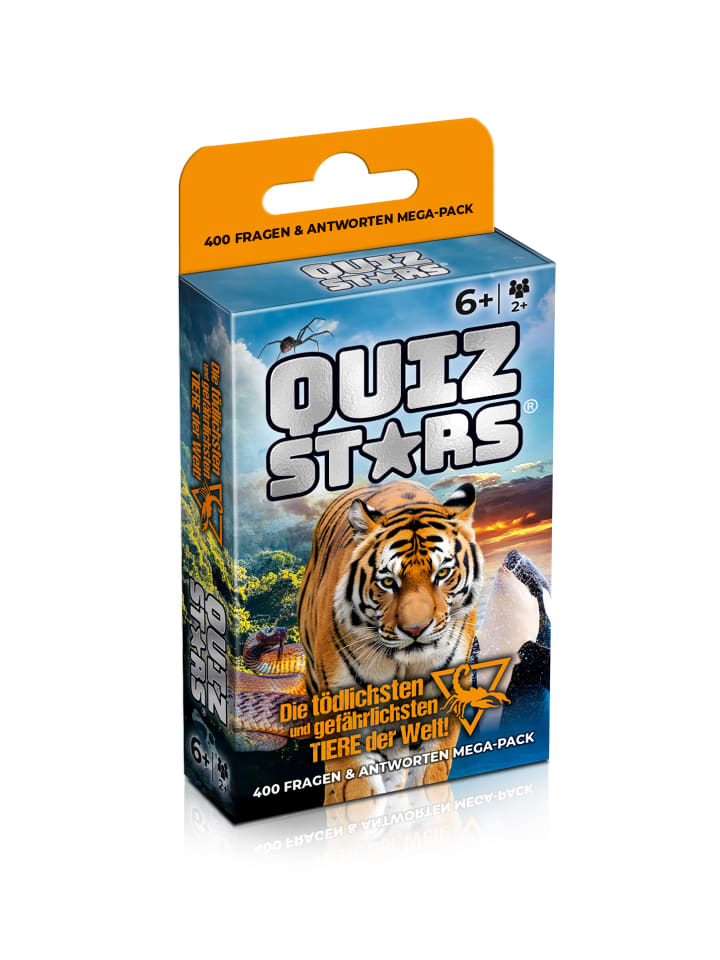 Quizstars Die tödlichsten und gefährlichsten Tiere der Welt in mehrfarbig