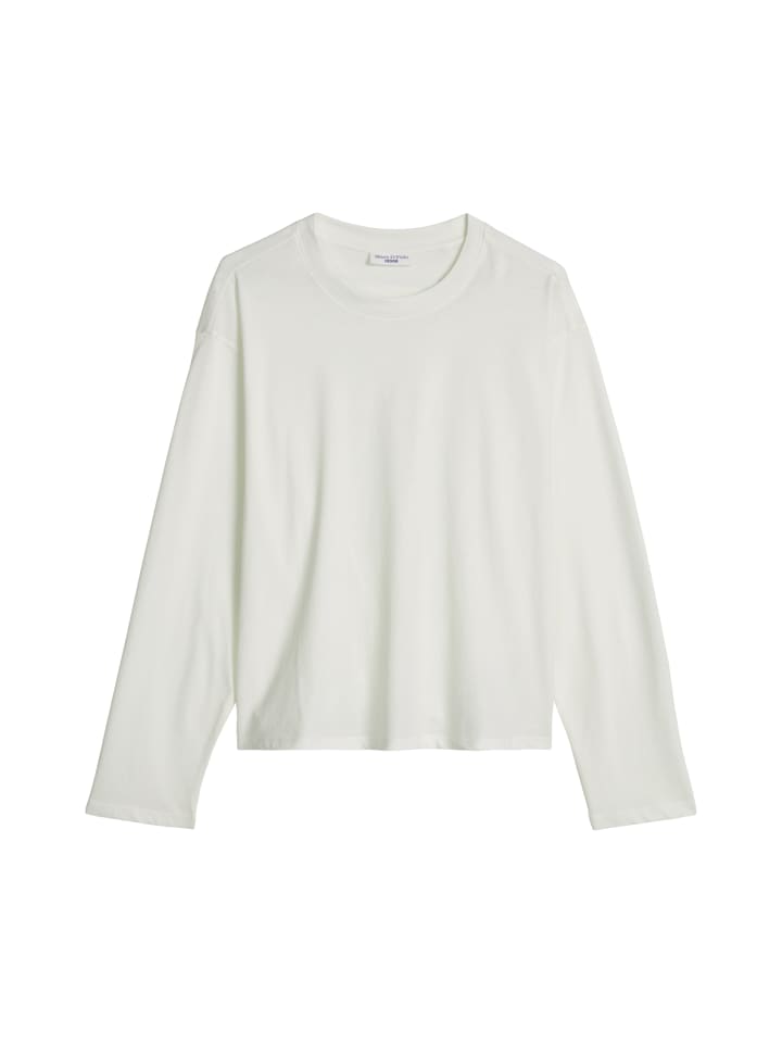Longsleeve relaxed in Silky White