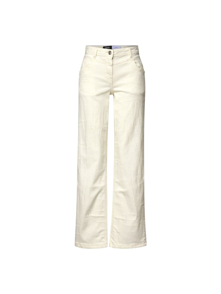 Jeans in light beige