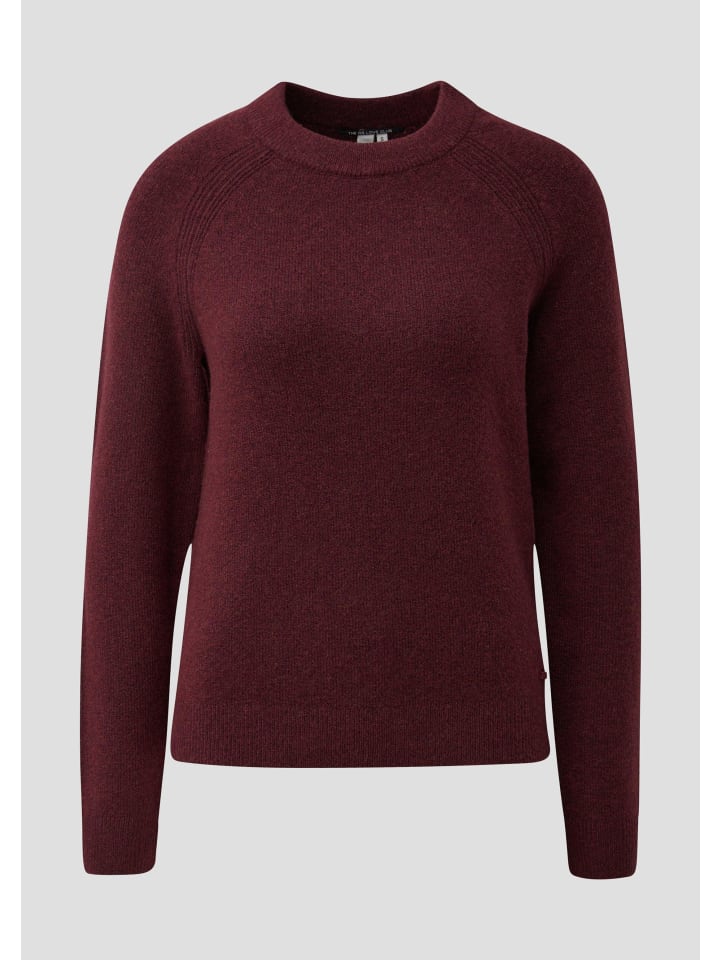 Strickpullover in 39W0_bordeaux