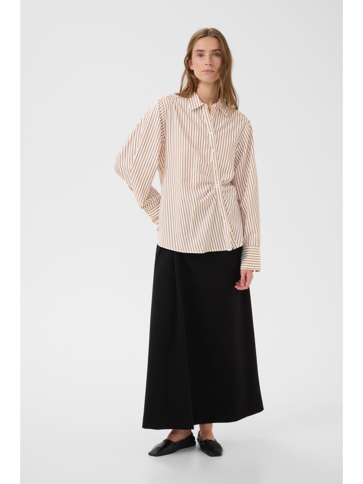 Langarm - Hemd KBElmira Feminine in Cinnamon Stripe