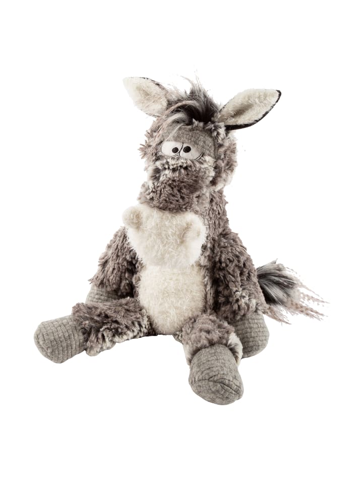 Kuscheltier Doodle Donkey , BeastsTown in grau