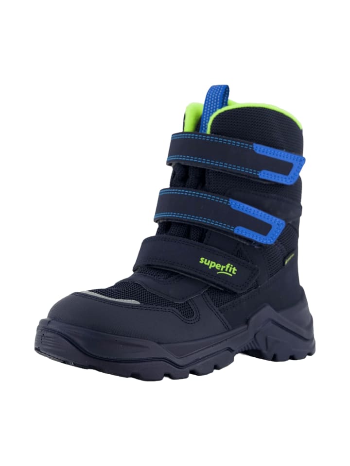 Klettstiefel in Blau