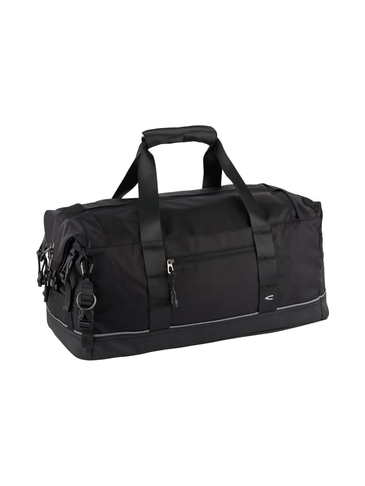 CONNECT Reisetasche mit verstaubaren Schulterriemen in Schwarz