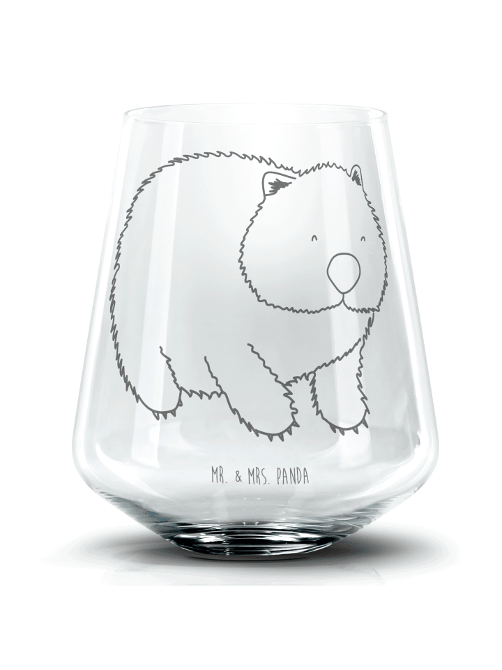 Tumbler Wombat ohne Spruch in Transparent