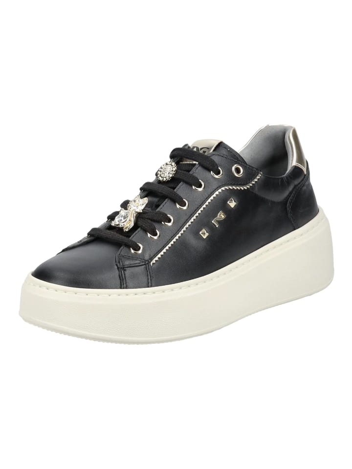Sneaker Schwarz/Gold