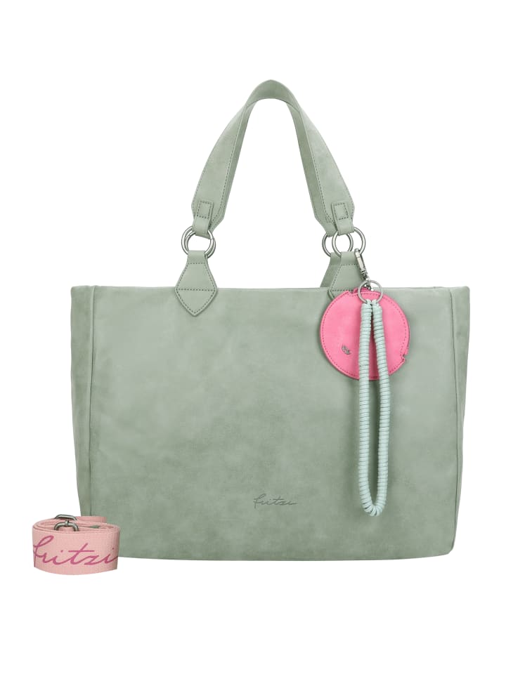 Shopper Izzy Vintage in Salbei