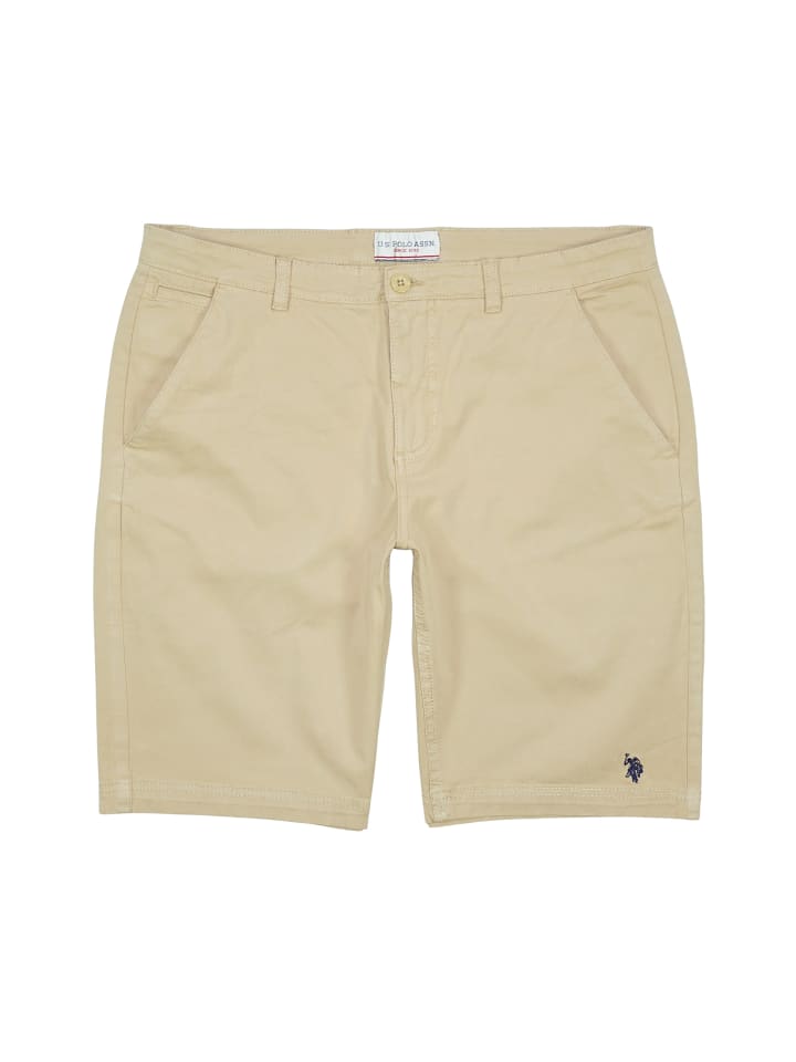 Chinoshort in beige