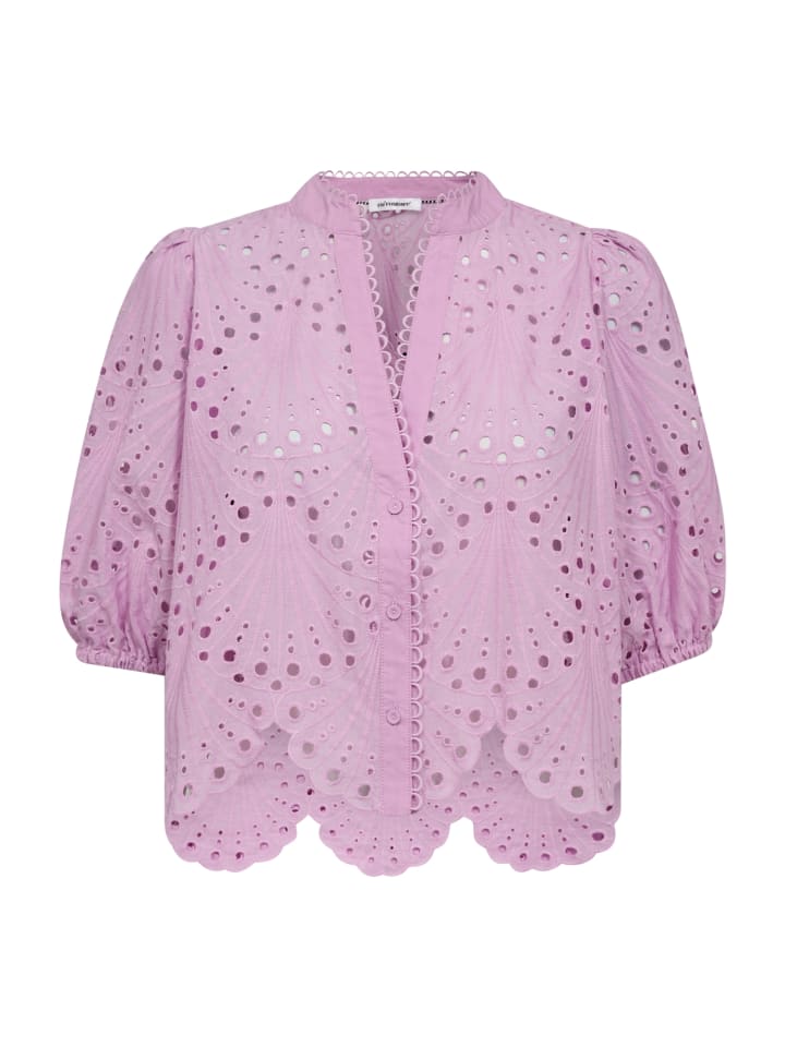 Hemd NayaCC Anglaise SS in Orchid
