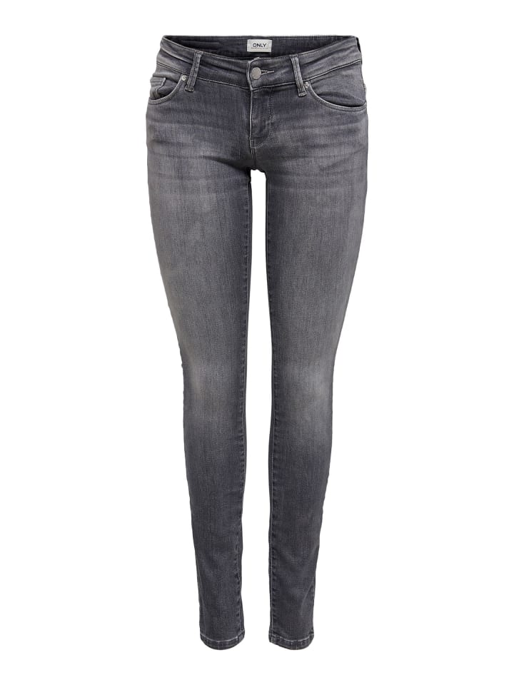 Skinny Jeans in Grey Denim