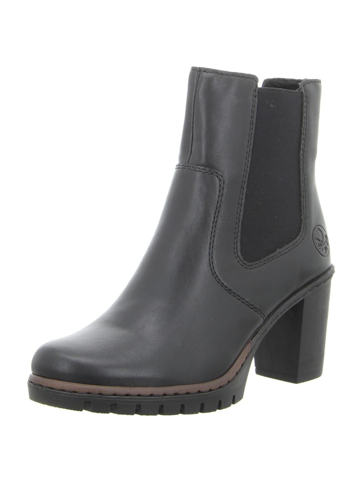 Stiefelette in schwarz