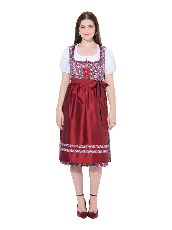 Kleid in salsa