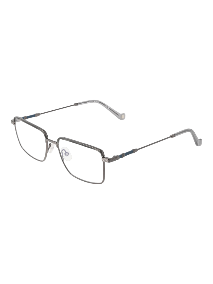 Herren Optische Fassungen Rechteck Gunmetal