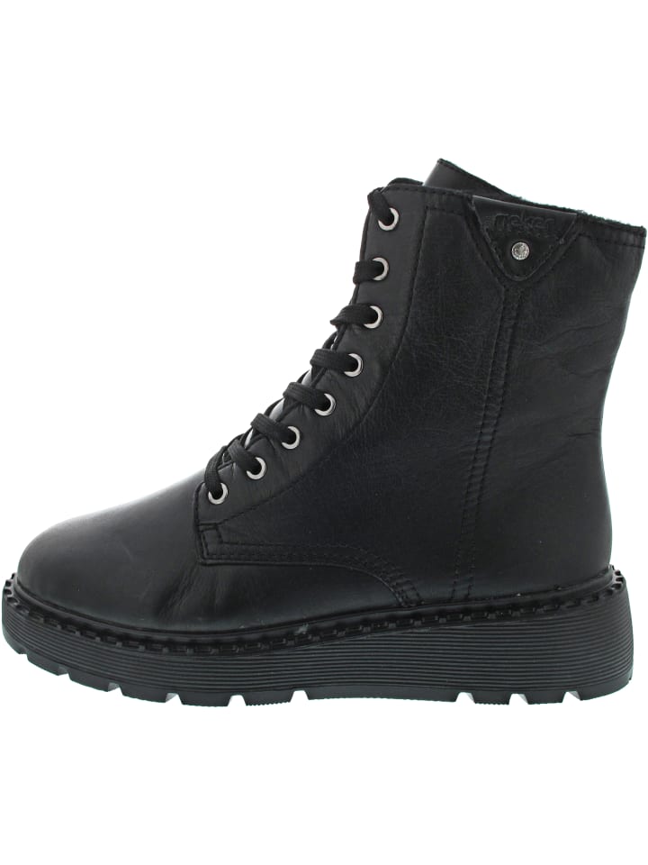 Schnürstiefel Schwarz