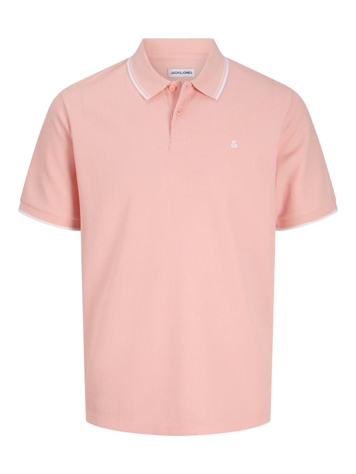 Poloshirt in Peach Melba