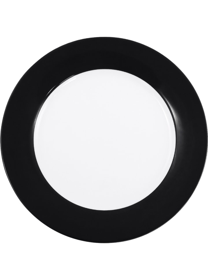 Speiseteller 26 cm pure black