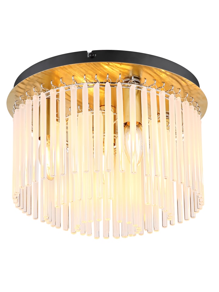 Deckenleuchte "GORLEY" in gold