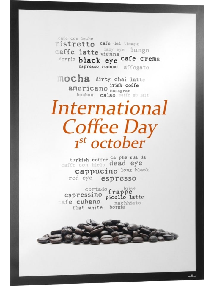 Info-Rahmen Duraframe Poster 70x100cm schwarz