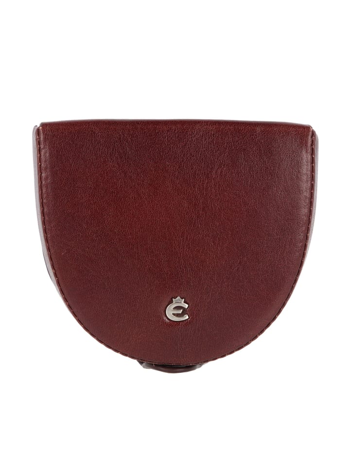 Toscana Geldbörse Leder 8.5 cm coffee