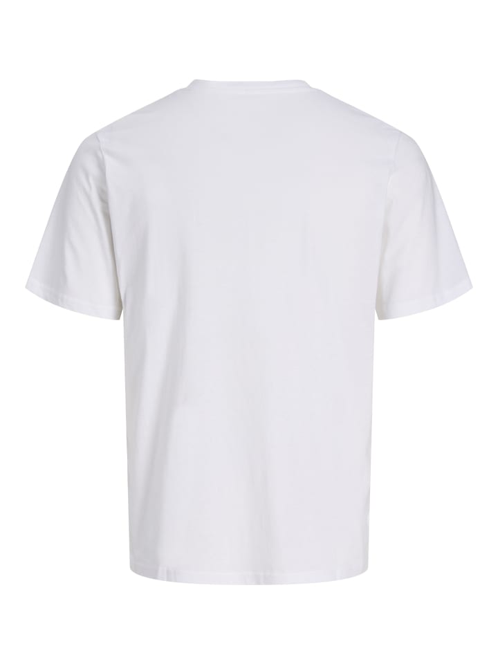 Shirt in weiß mehrfarbig