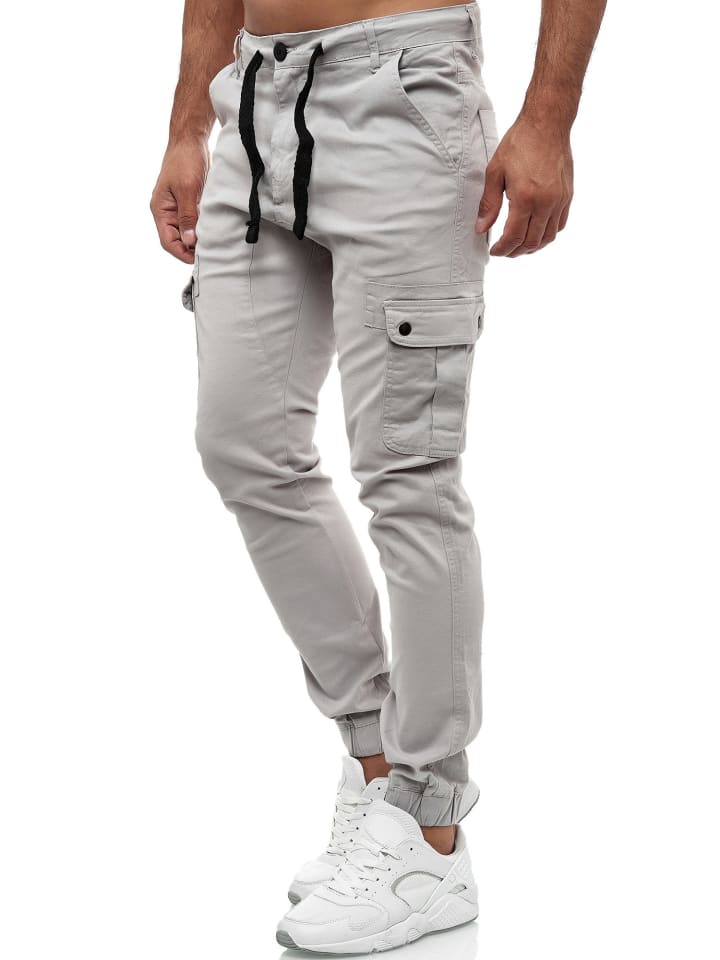 Cargohose "18525" - Regular Fit - in Grau