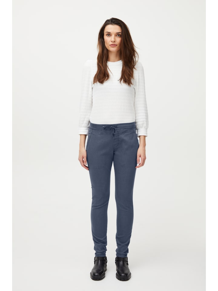 PZROSITA HW String Pants skinny Leg skinny fit in Vintage Indigo
