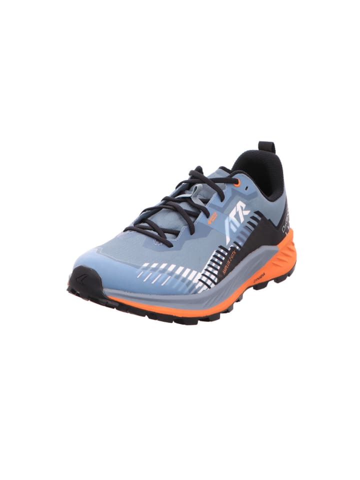 Halbschuh AMPLUX 2 GTX in rauchblau/orange