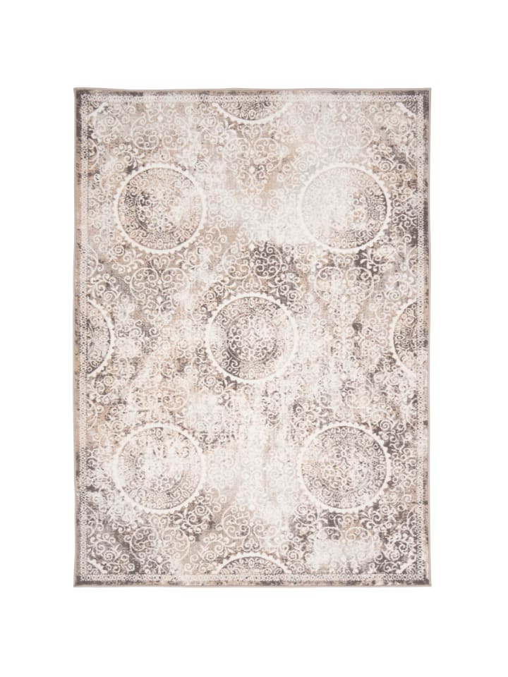 Teppich Tawira Vintage Barock in beige
