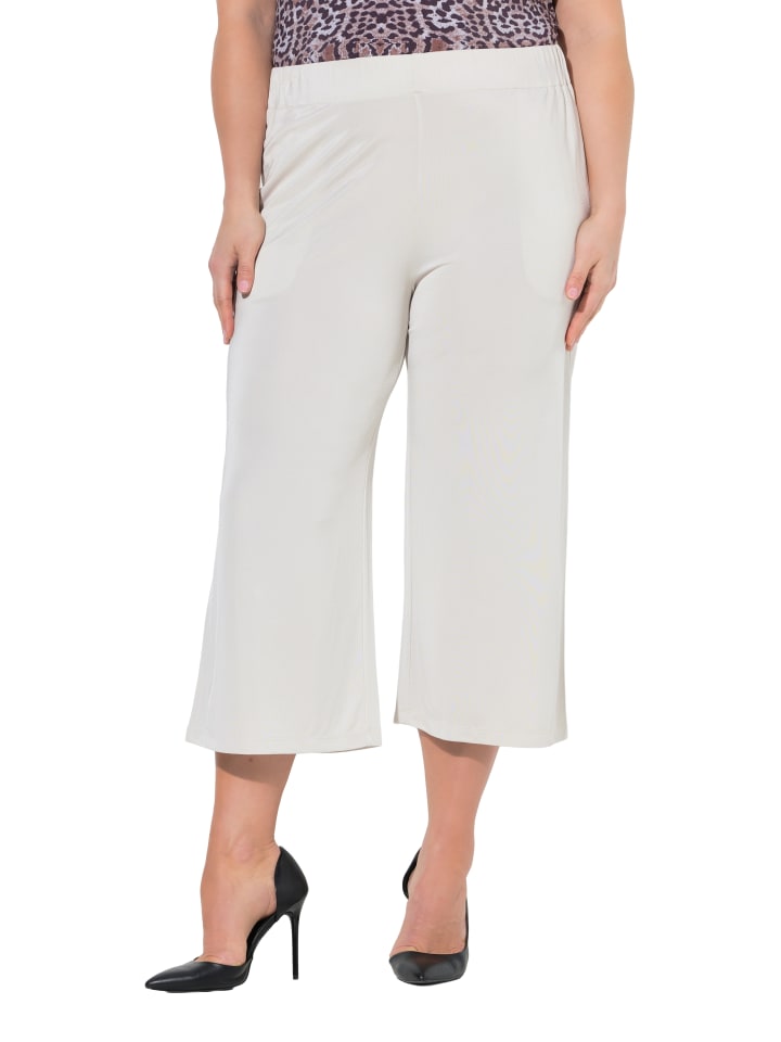 Culotte in graubeige
