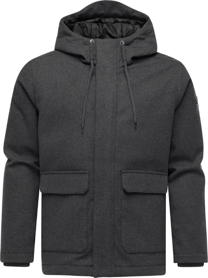 Outdoorjacke Mr Them Felt YOUMODO in Dark Grey
