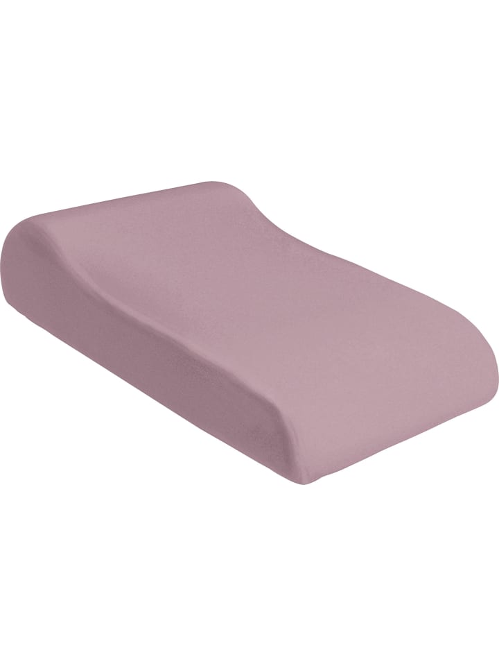 Single-Jersey Venenkissen-Spannbezug Freising in mauve
