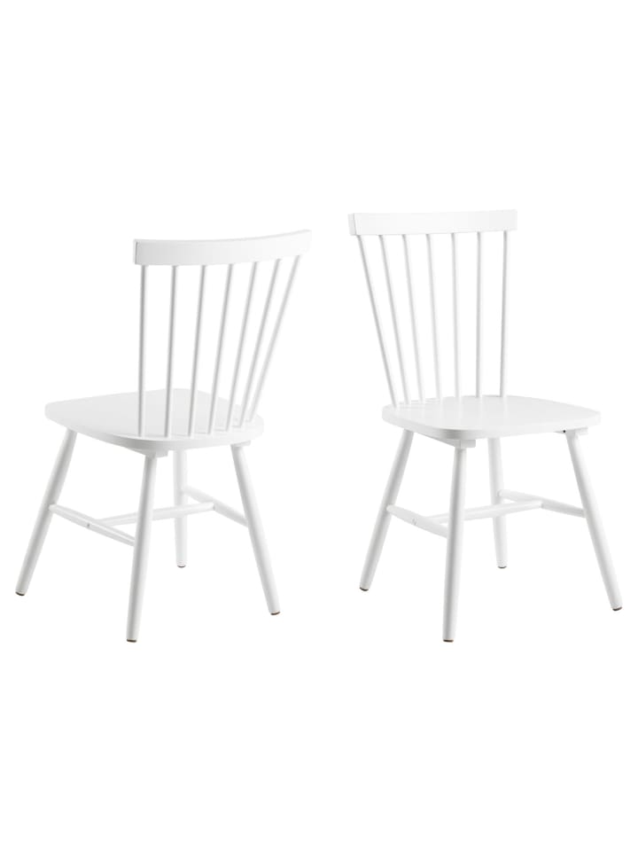 Esszimmerstuhl Riano Weiß 2er Set