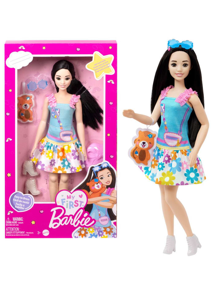 Puppe Renee | My First Barbie | mit Zubehör | Mattel HLL22
