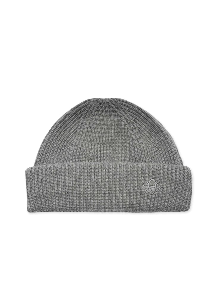 Beanie " Fishermen's " in grau