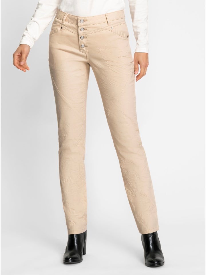 Jeans in elfenbein