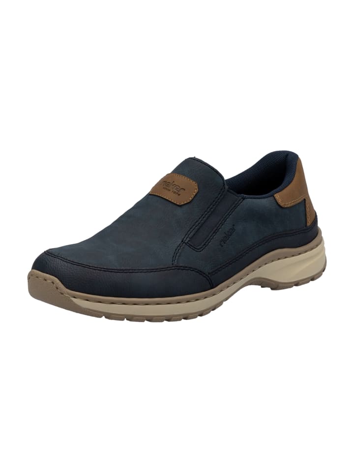 Klassische Slipper in Blau